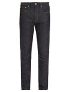 Junya Watanabe Tartan-insert Slim-leg Jeans