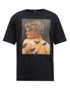 Undercover - X Markus Kesson Butterfly-print Cotton T-shirt - Mens - Black
