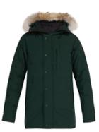 Matchesfashion.com Canada Goose - Carson Quilted Down Parka - Mens - Dark Green
