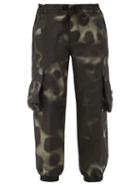 Matchesfashion.com Templa - Hara Abstract Camo-print Cargo Ski Trousers - Mens - Grey Multi
