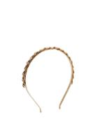 Matchesfashion.com Rosantica By Michela Panero - Crystal Embellished Gold Tone Headband - Womens - Crystal