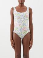Cossie+co - The Poppy Floral-print Swimsuit - Womens - Floral