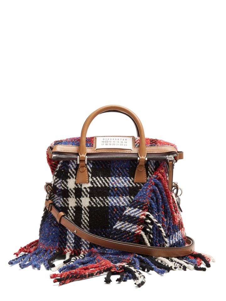 Maison Margiela 5ac Mini Tweed Cross-body Bag