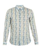 Gucci Floral And Logo-print Cotton-poplin Shirt