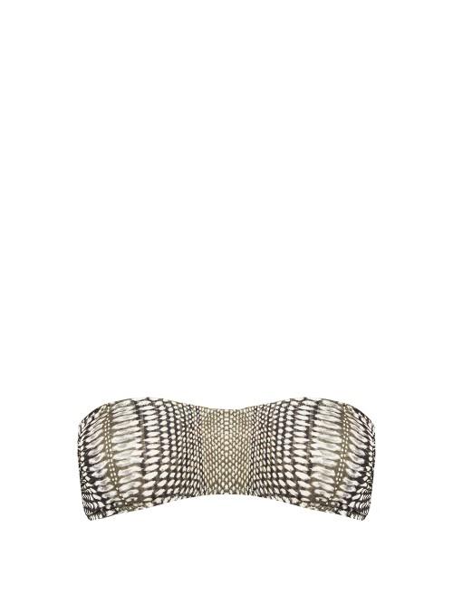 Norma Kamali Sunglass Bandeau Bikini Top