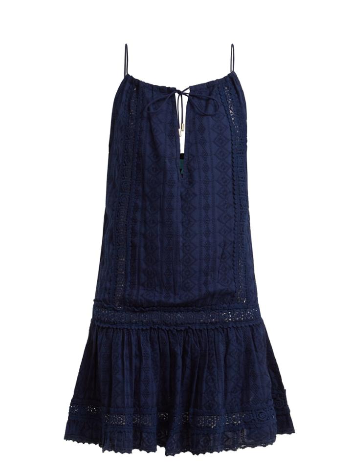 Melissa Odabash Chelsea Broderie-anglaise Cotton Dress