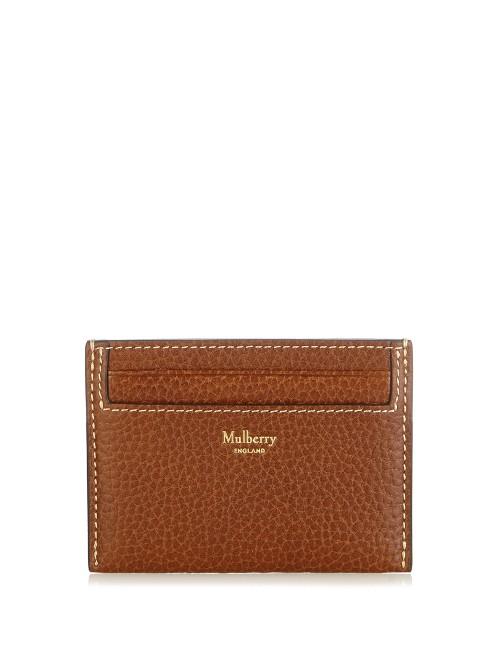 Mulberry Grained-leather Cardholder