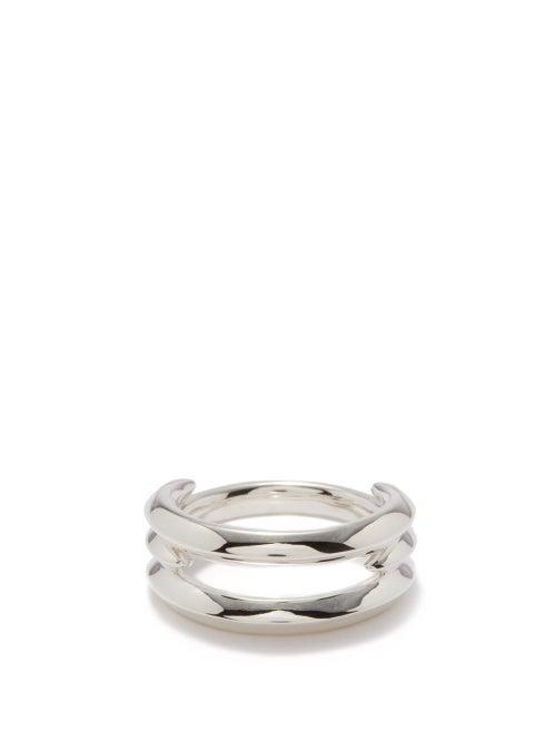 Shaun Leane - Arc Triple Sterling Silver Ring - Mens - Silver