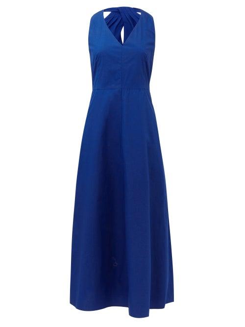 Matchesfashion.com Weekend Max Mara - Esperia Dress - Womens - Blue