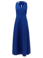 Matchesfashion.com Weekend Max Mara - Esperia Dress - Womens - Blue