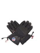 Matchesfashion.com Fusalp - Albinen Leather Panel Gloves - Mens - Black