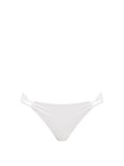 Matchesfashion.com Sara Cristina - Narcissus Gathered-side Jersey Bikini Briefs - Womens - White