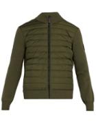 Matchesfashion.com Canada Goose - Hybridge Wool Knit And Quilted Down Jacket - Mens - Khaki