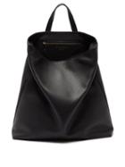 Matchesfashion.com Tsatsas - Fluke Grained-leather Tote Bag - Womens - Black