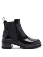 Matchesfashion.com See By Chlo - Luxor Chunky-sole Leather Chelsea Boots - Womens - Black