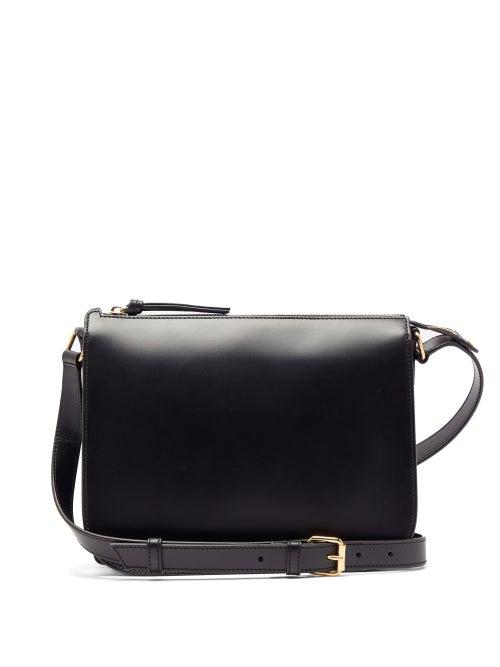 Matchesfashion.com A.p.c. - Stphanie Leather Cross Body Bag - Womens - Black