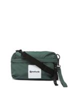 Reebok X Victoria Beckham - Logo-print Nylon Cross-body Bag - Womens - Green