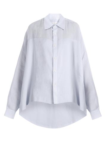 Y's By Yohji Yamamoto Oversized Linen Shirt