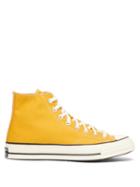 Mens Shoes Converse - Chuck 70 High-top Canvas Trainers - Mens - Yellow