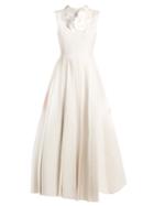 A.w.a.k.e. True Starfish Sleeveless Pleated Gown