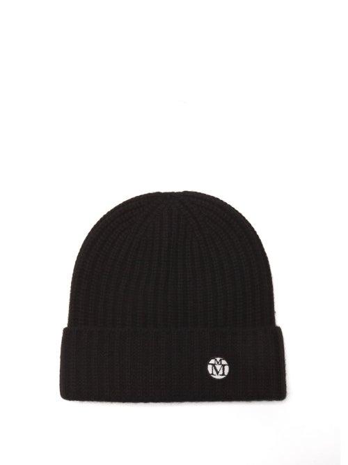 Ladies Accessories Maison Michel - Gigi Logo-patch Cashmere Beanie Hat - Womens - Black