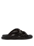 Proenza Schouler Padded-woven Satin Slides