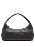 Khaite - Remi Small Leather Shoulder Bag - Womens - Black