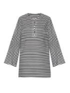 Dolce & Gabbana Striped Cotton-poplin Cover-up