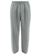 Le17septembre Homme - Drawstring-waist Wool Trousers - Mens - Grey