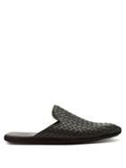 Bottega Veneta Intrecciato Leather Backless Loafers