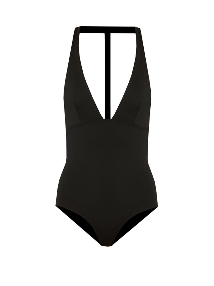 Ephemera Bonded T-back Swimsuit