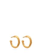 Matchesfashion.com Alighieri - The Morning Hour 24kt Gold-plated Hoop Earrings - Womens - Gold