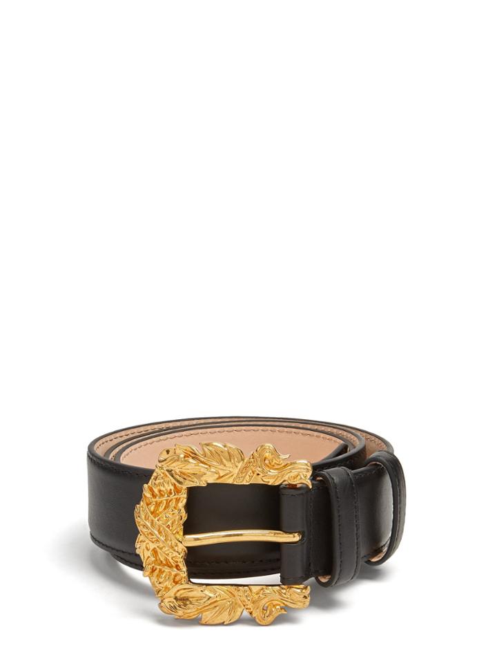 Versace Engraved-buckle Belt