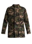 Valentino Camouflage-print Cotton Jacket