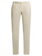Boglioli Slim-leg Cotton-twill Trousers