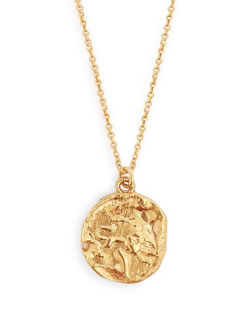 Matchesfashion.com Alighieri - Leo Gold Plated Necklace - Womens - Gold