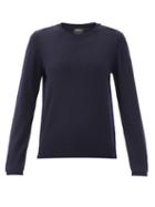 A.p.c. - Savannah Merino-wool Sweater - Womens - Dark Navy