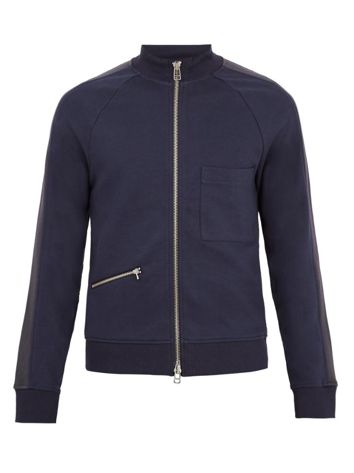 Atm Zip-through Cotton Sweatshirt