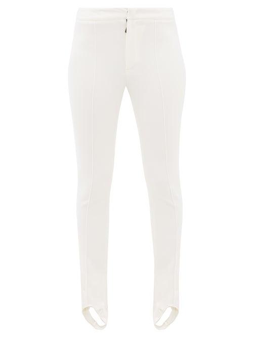 Matchesfashion.com Moncler Grenoble - Stirrup Slim Leg Ski Trousers - Womens - White
