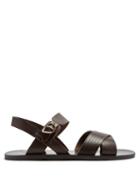 Matchesfashion.com Ancient Greek Sandals - Socrates Leather Sandals - Mens - Brown