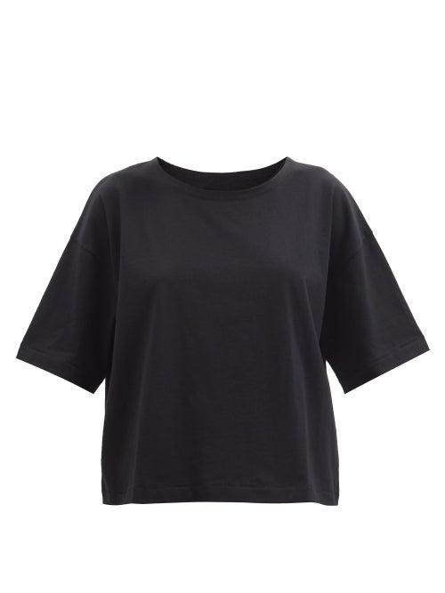 Toogood - The Tapper Organic-cotton Jersey T-shirt - Womens - Black Grey