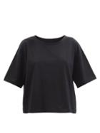 Toogood - The Tapper Organic-cotton Jersey T-shirt - Womens - Black Grey
