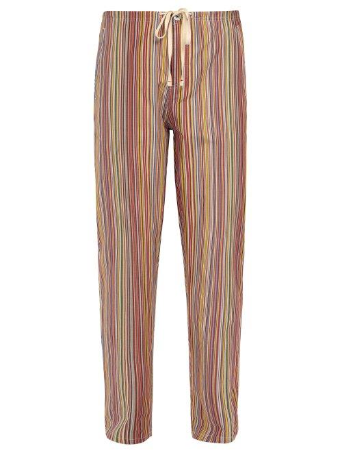 Matchesfashion.com Paul Smith - Striped Pyjama Trousers - Mens - Multi
