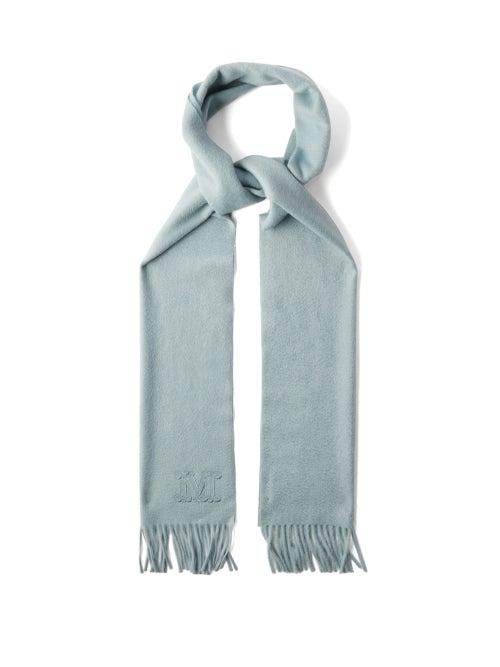 Max Mara - Wsdalia Scarf - Womens - Blue