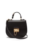 Matchesfashion.com Dolce & Gabbana - Monica Vintage Leather Bag - Womens - Black