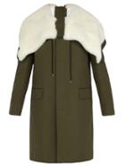 Matchesfashion.com Calvin Klein 205w39nyc - Shearling Lined Hooded Parka - Mens - Khaki