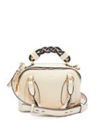 Matchesfashion.com Chlo - Daria Small Leather Shoulder Bag - Womens - Cream