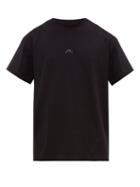 Matchesfashion.com A-cold-wall* - Logo Print Cotton T Shirt - Mens - Black