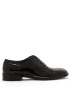 Matchesfashion.com Maison Margiela - Rubberised Oxford Shoes - Mens - Black