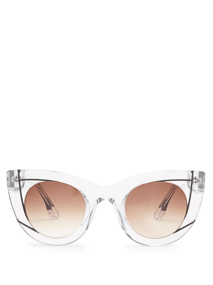 Thierry Lasry Wavvvy Cat-eye Acetate Sunglasses